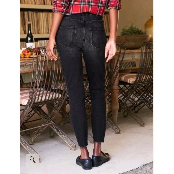 Frank & Eileen Size 27 Jeans Black SLIGO 1991 Wash, Italian Performance Denim - Picture 2 of 8